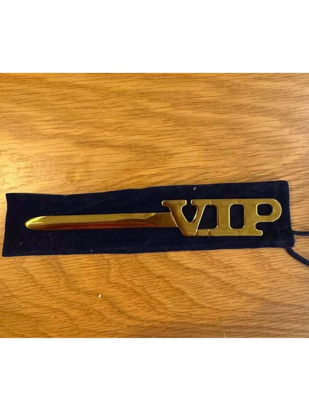 Gold-Toned VIP Letter Opener